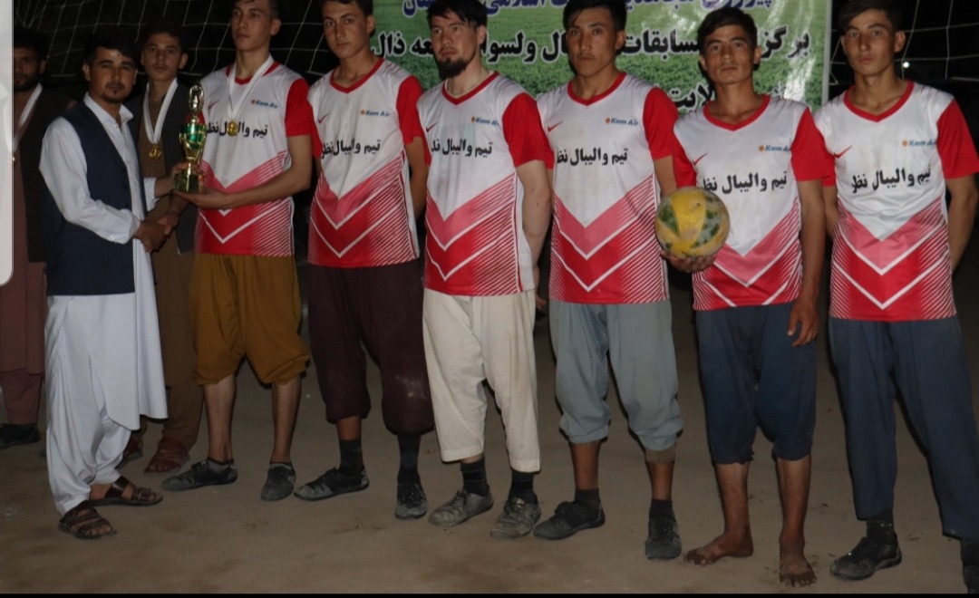 The volleyball contests on the occasion of 2nd year of Independence ended in Qala -e- Zaal district of Kunduz province