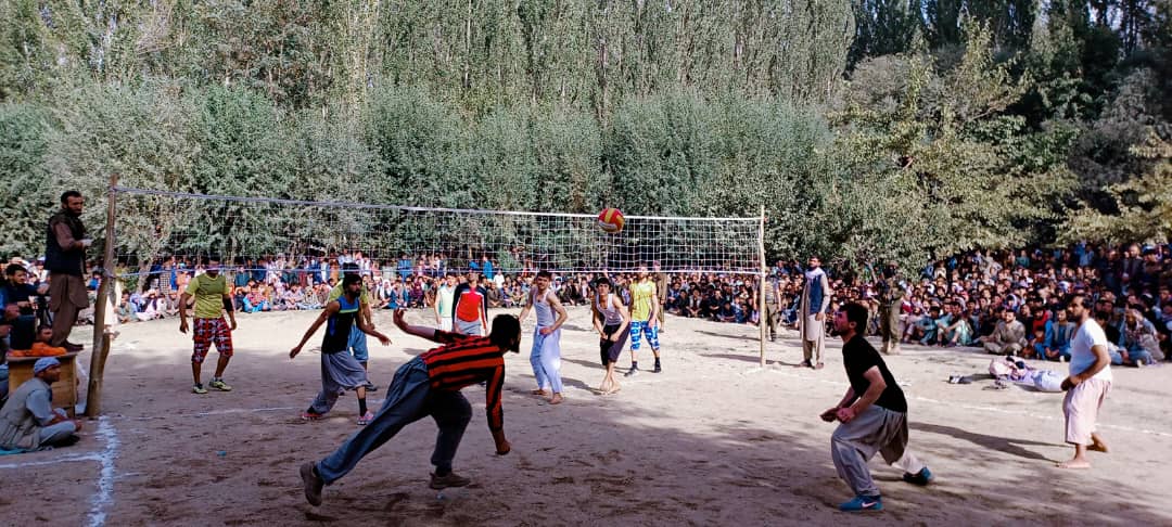 رقابت‌های والیبال درولسوالی خوست ولایت بغلان آغاز شد