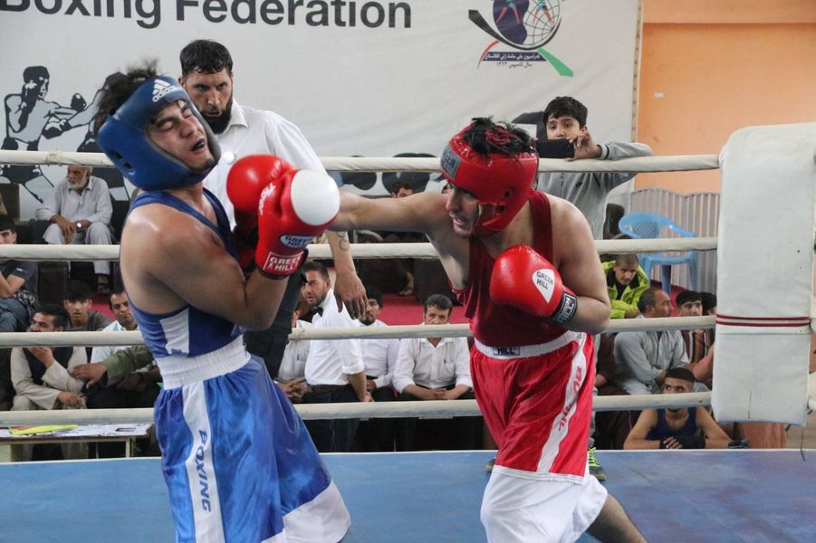 The boxing contest between athletes from 18 clubs has started in Kabul