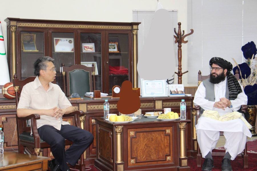 The Director General of Afghanistan’s Sports met with Chinese Ambassador