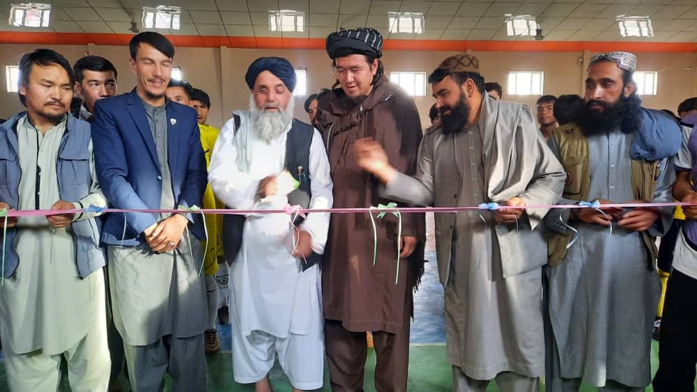 بامیان کې د ۲۲ لوبډلو ترمنځ د فوټسال سیالۍ پیل شوې