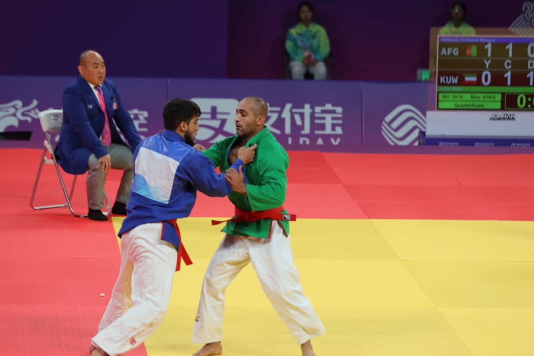 Sultan Hussain Bayakra obtained Bronze medal by defeating his opponents from India & Kuwait in AOG