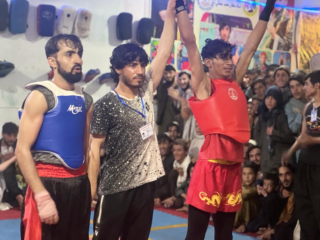 په کندهار کې د ۳۵ ورزشکارانو ترمنځ د ووشو ټاکنیزې سیالۍ ترسره شوې