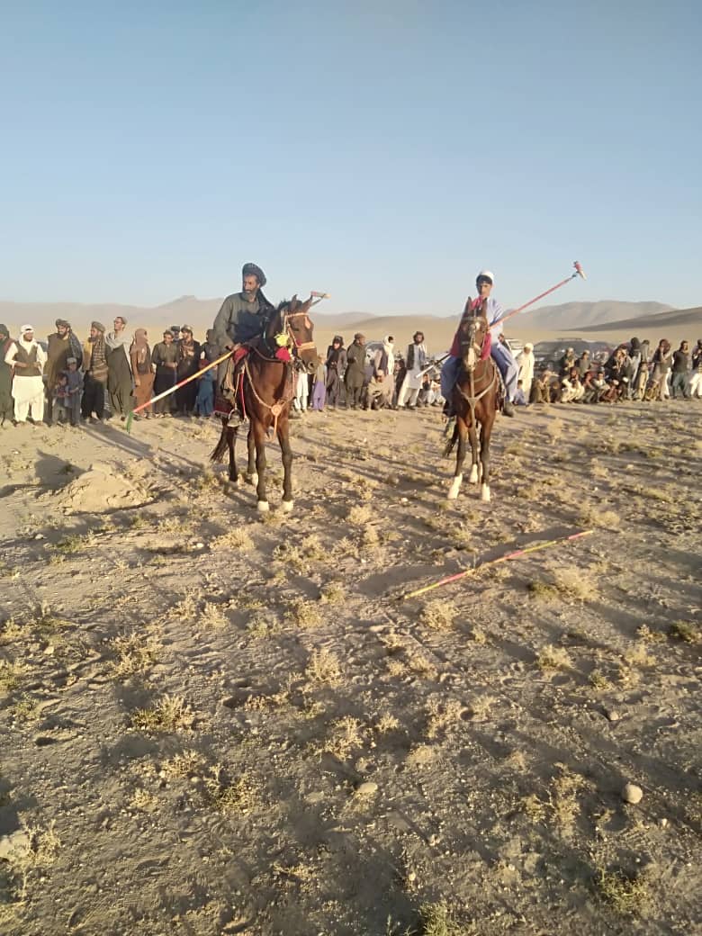 غزني؛ په ګیرو ولسوالۍ کې د نېزې وهنې سیالۍ ترسره شوې