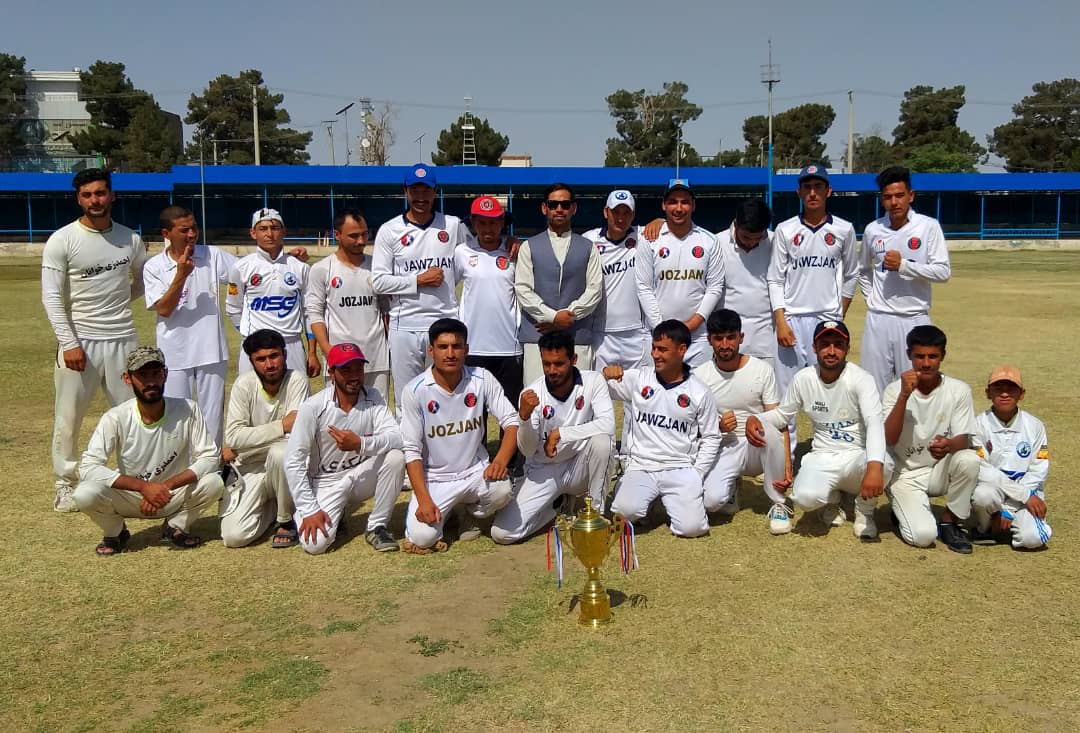 The Tape ball cricket tournament is won by the Samarkand team in Jozjan province