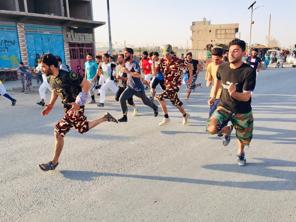 فراه؛ برگزاری رقابت‌های دوش میان صد ورزشکار در این ولایت