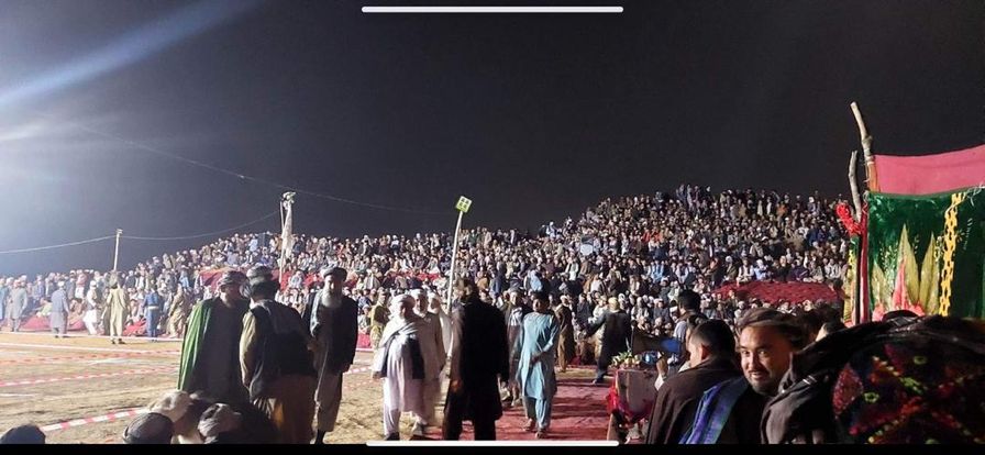 بلخ؛ په دولت اباد ولسوالۍ کې د څلورو لوبډلو ترمنځ د والیبال سیالۍ ترسره شوې