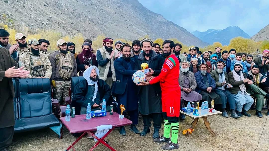 The Football tournament in Nuristan province