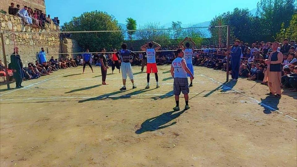 A Volleyball tournament in Kunar province