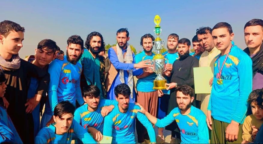 The cricket tournament has ended in Nangarhar province