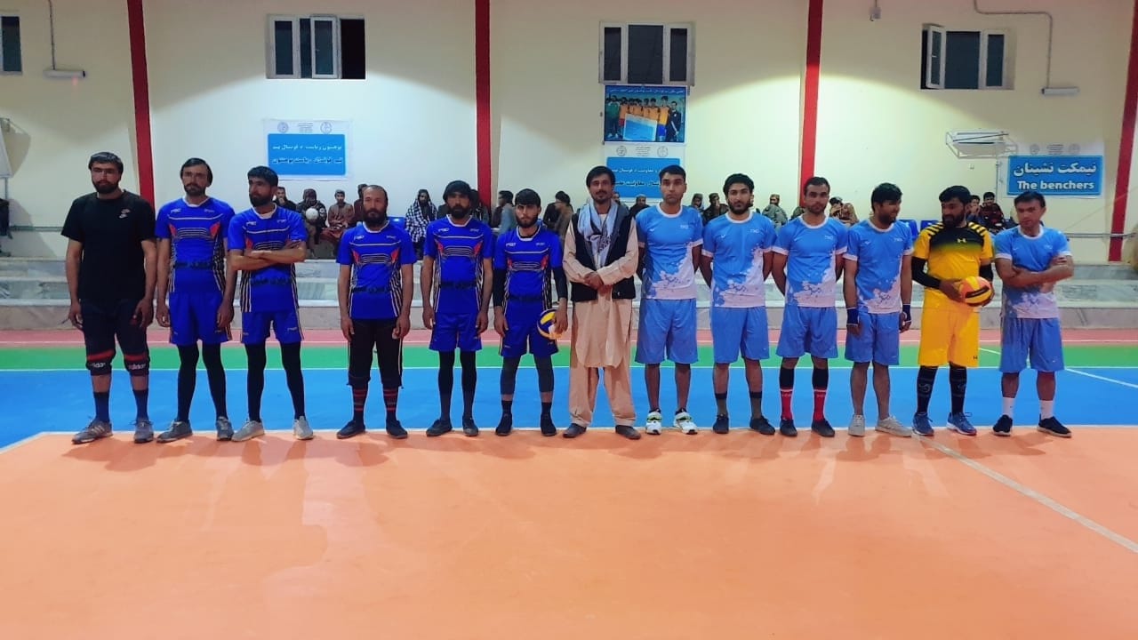 رقابت‌های منتخبه تیم والیبال در ولایت پکتیا آغاز شد