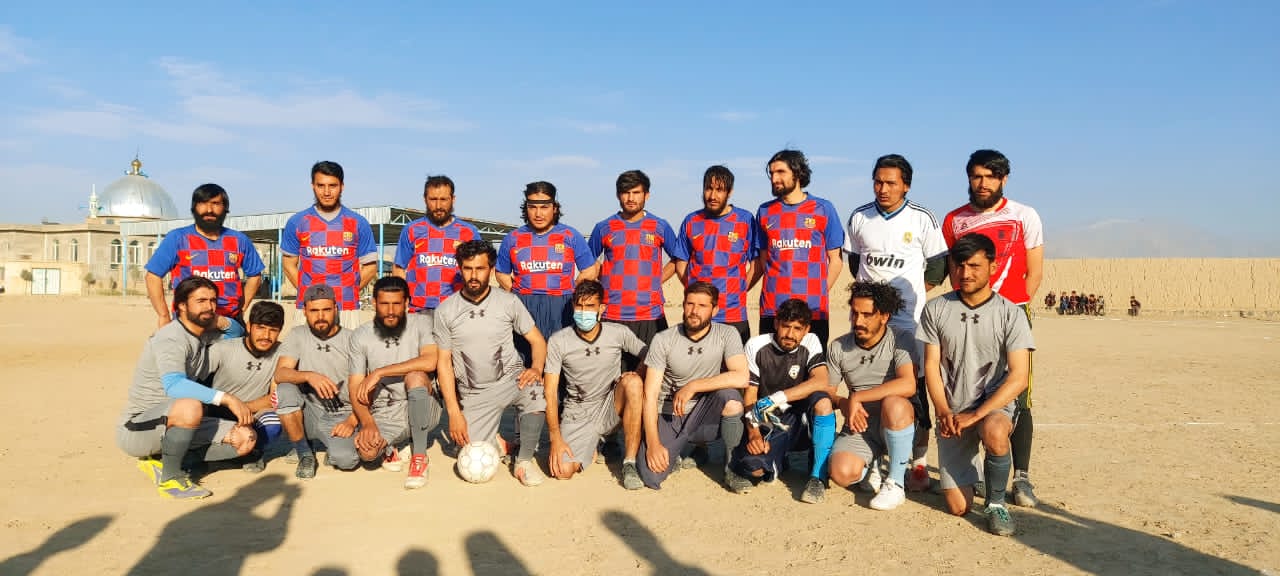 لوګر؛ په محمد آغې ولسوالۍ کې د لسو ټیمونو ترمنځ د فوټبال سیالۍ پیل شوې