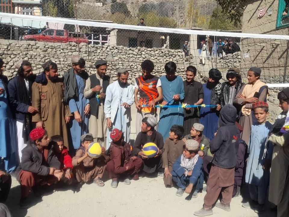 پکتيا؛ په احمد خېلو ولسوالۍکې د ۲۶ لوبډلو ترمنځ د واليبال سیالۍ پيل شوې