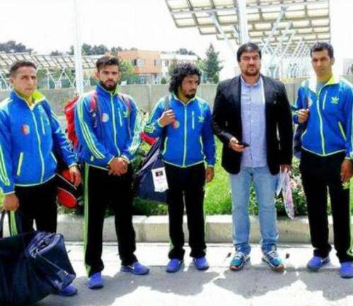 د زورخانه يي فدراسیون څلورو روزنکو او لوبڅارانو ايران هيواد ته سفر وکړ