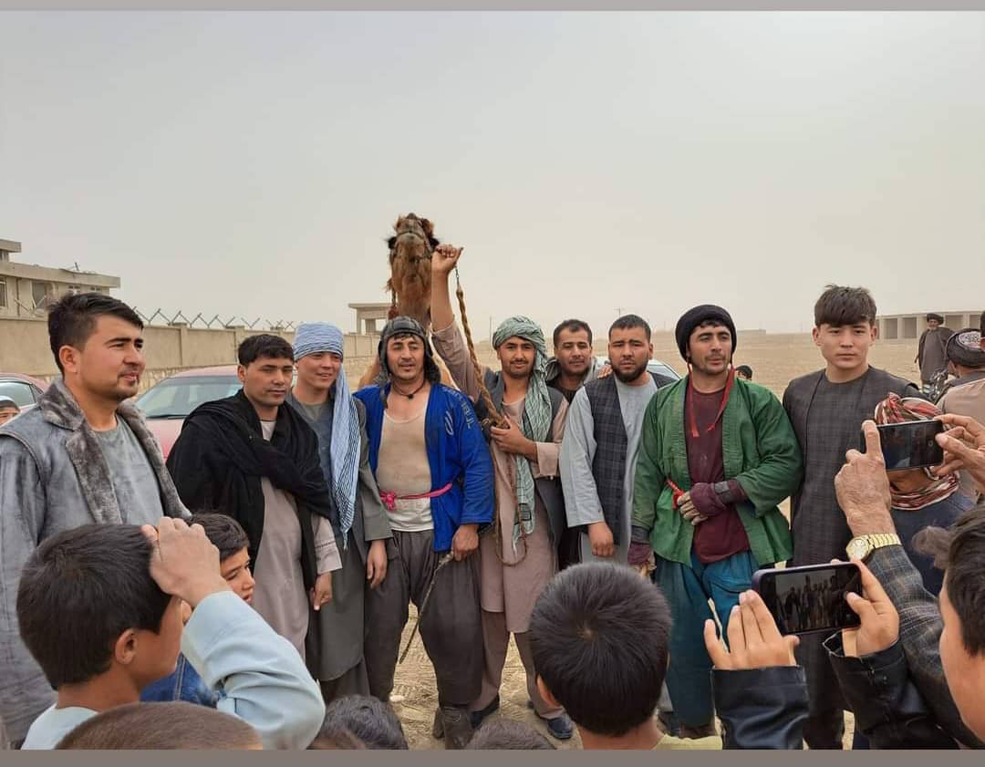 جوزجان؛ آقچې ولسوالۍ کې د ۵۰ چاپندازانو ترمنځ د وزلوبې سیالۍ ترسره شوې