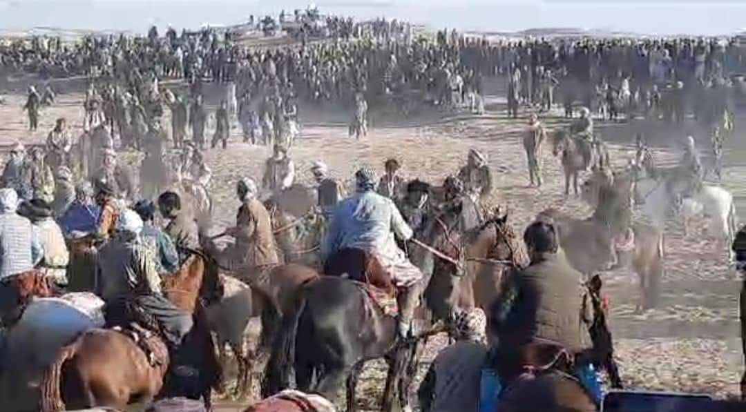 کندز؛ په قلعه ‌‌ذال ولسوالۍ کې د ۹۷ جوړو پهلوانانو ترمنځ د وزلوبې سیالۍ ترسره شوې