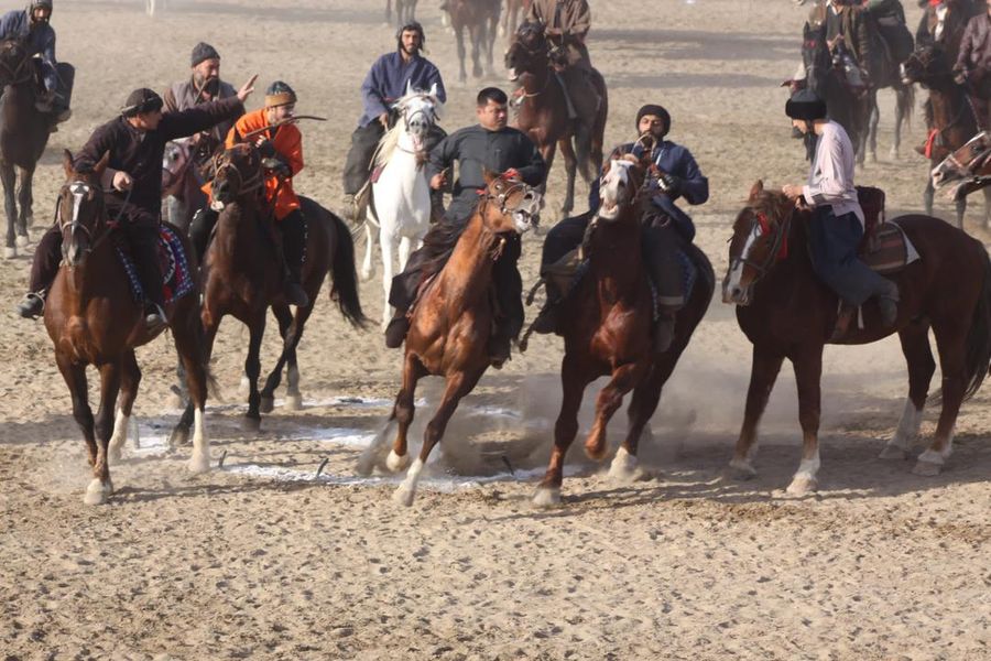 مسابقات بزکشی در ولایت بلخ برگزار شد