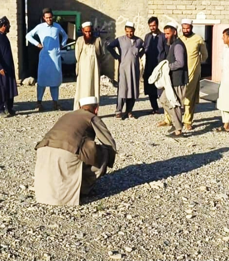 ننګرهار، په دوربابا ولسوالۍ کې د تیږې اچونې سیالۍ وشوې