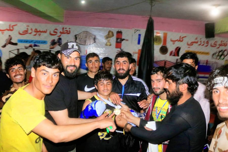 هلمند؛ رقابت‌های کیک بوکس تحت نام آزادی بین ۲۴ ورزشکار به پایان رسید