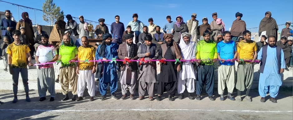 زابل؛ رقابت‌های والیبال بین ۸ تیم در قلات آغاز گردید