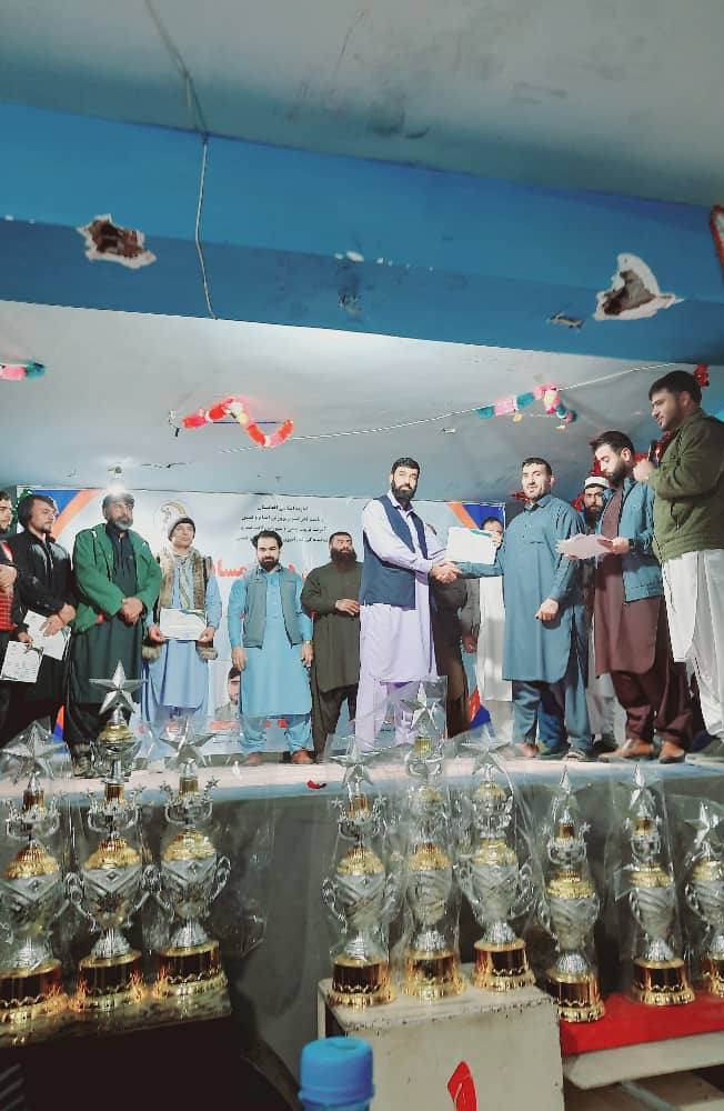 نیمروز؛ زرنج ښار کې د فټنس او بدن جوړونې اتلسم پړاو سیالۍ ترسره شوې