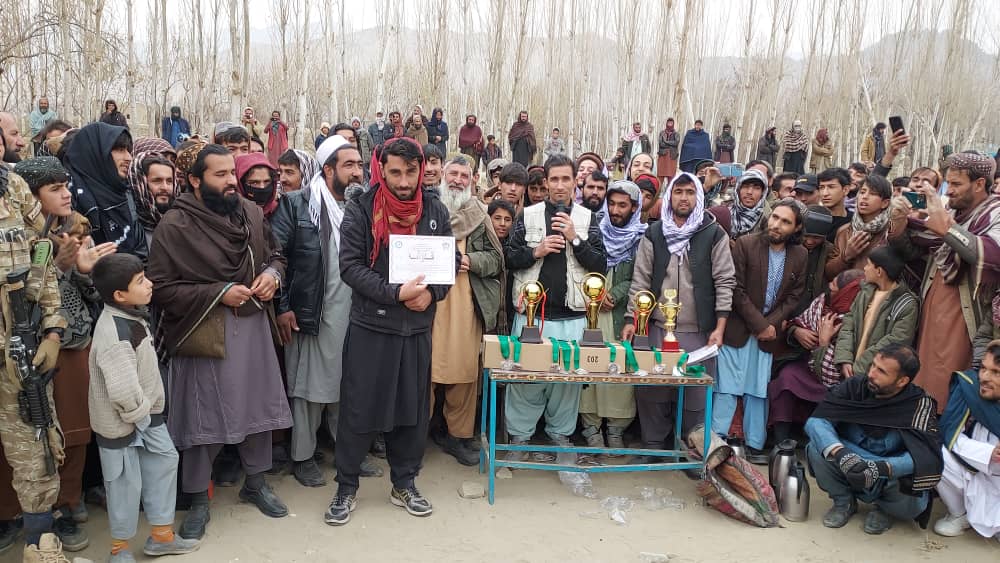 لوگر؛ مسابقات فوتبال در ولسوالی چرخ به پایان رسید