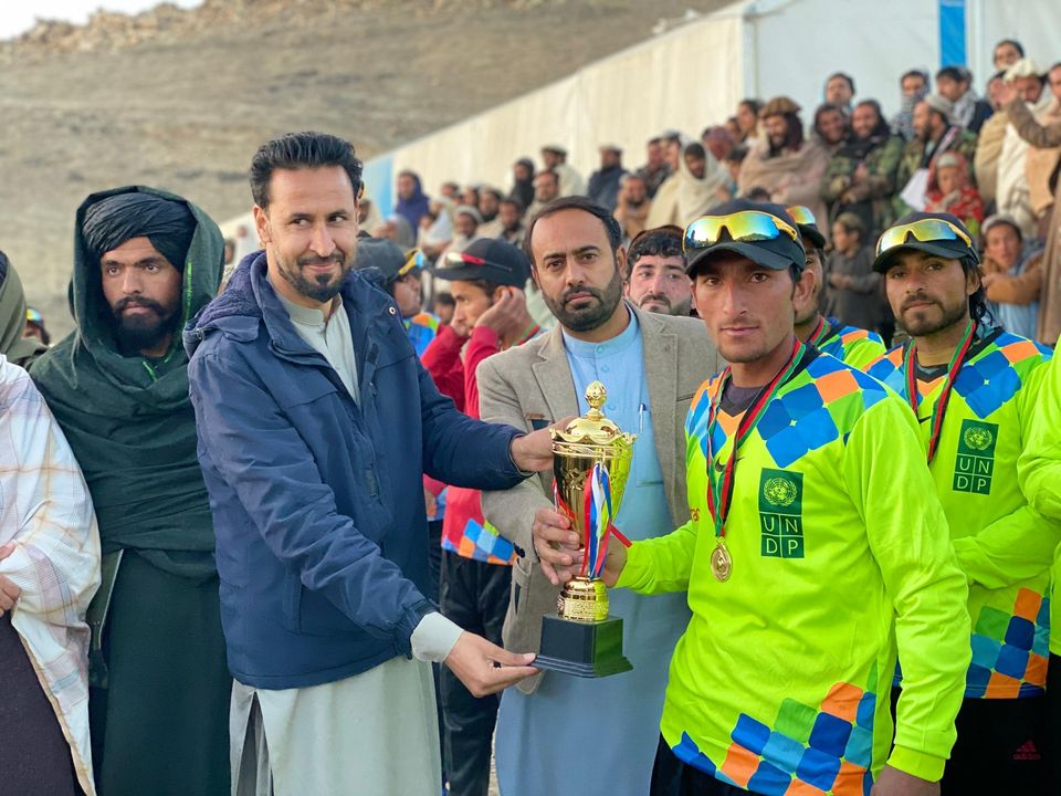 پکتيکا؛ گيان ولسوالۍ کې د ټېب بال کرکټ سيالۍ پای ته ورسېدې