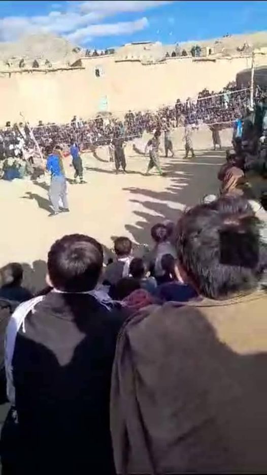 دایکندی؛ مسابقات والیبال با قهرمانی تیم میوند تمزان در ولسوالی پاتو پایان یافت