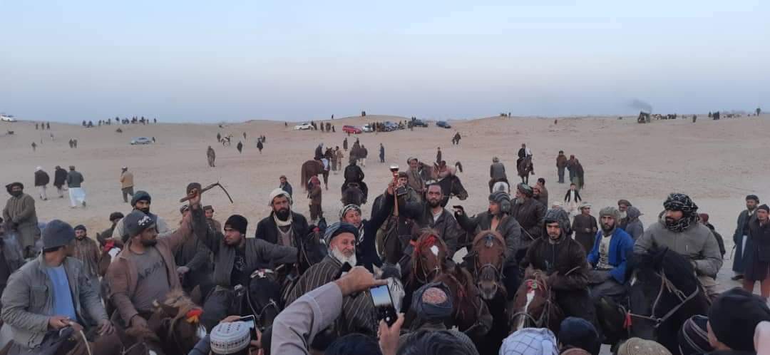 کندز; مسابقات بزکشی در ولسوالی قلعه ذال به پایان رسید