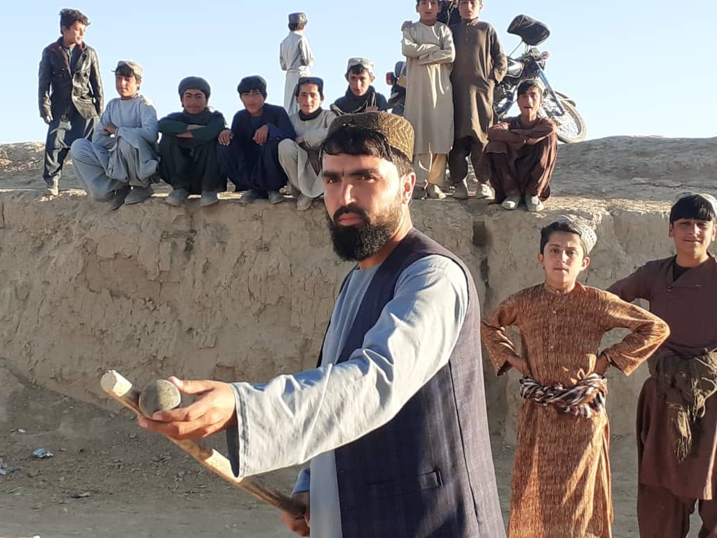 زابل؛رقابت های توپ دنده در ولسوالی شاجوی به پایان رسید