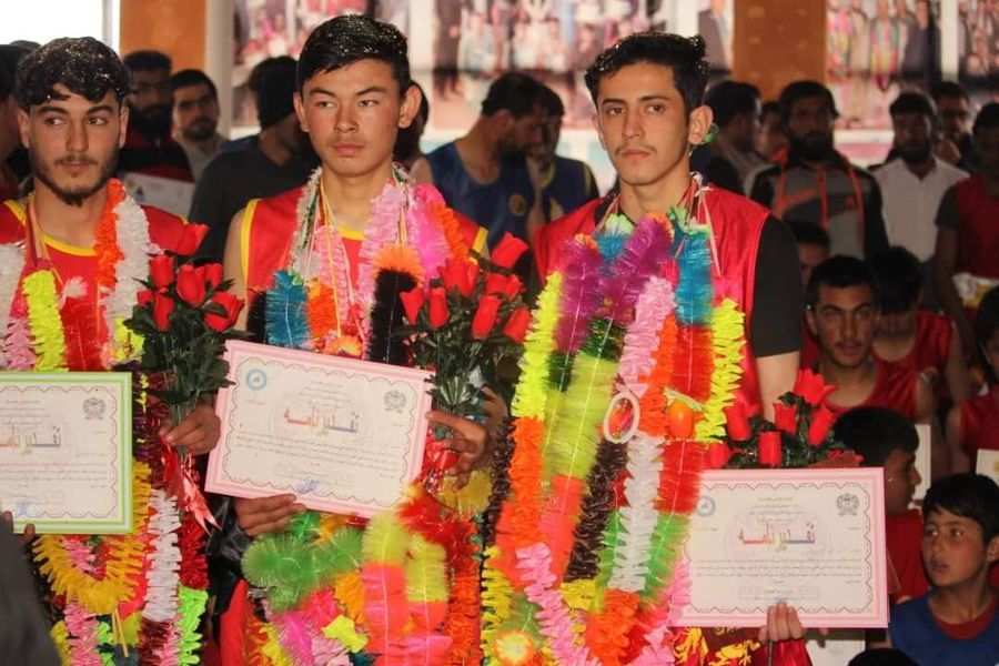 The Upgrading Belts to Wushu Athletes in Logar Province