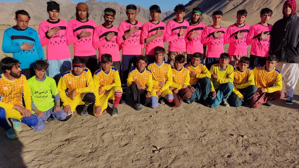 غزنی؛ مسابقات فوتبال خزانی میان شش تیم در ولسوالی گیلان برگزار شد