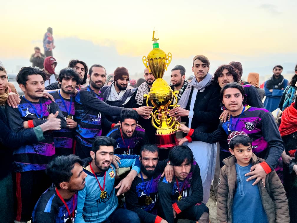 خوست؛ حجريم ځوانانو لوبډلې د نادر شاه کوټ ولسوالۍ د فوټبال سياليو اتلولي وگټله