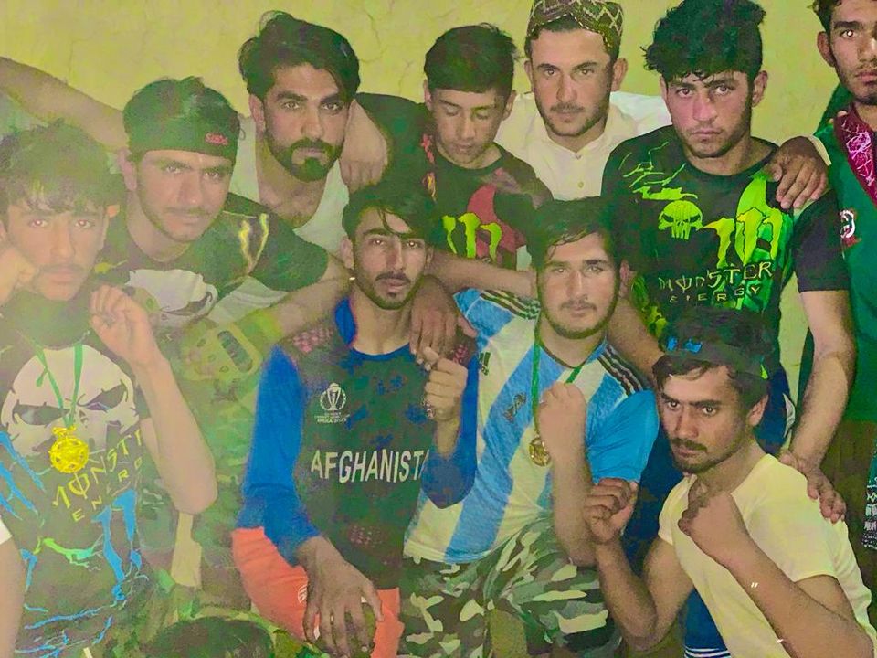هلمند؛ په ګرمسیر ولسوالۍ کې د کیک بوکسینګ سیالۍ ترسره شوې