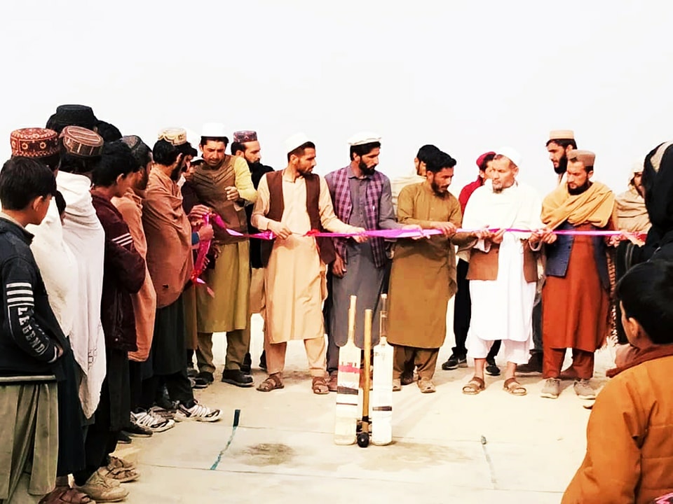 ننګرهار؛ سپين غر ولسوالۍ کې د ټېپ بال کرکټ سیالۍ پیل شوې