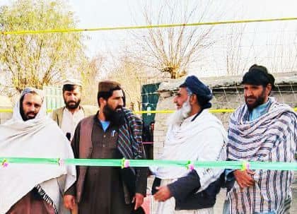 ننګرهار؛ پچیراګام ولسوالۍ کې د ۲۴ لوبډلو ترمنځ د والیبال سیالۍ پیل شوې