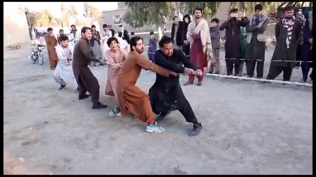 خوست کې د ځنګلونو د ساتلو په نوم د رسۍ کش کولو سیالۍ ترسره شوې