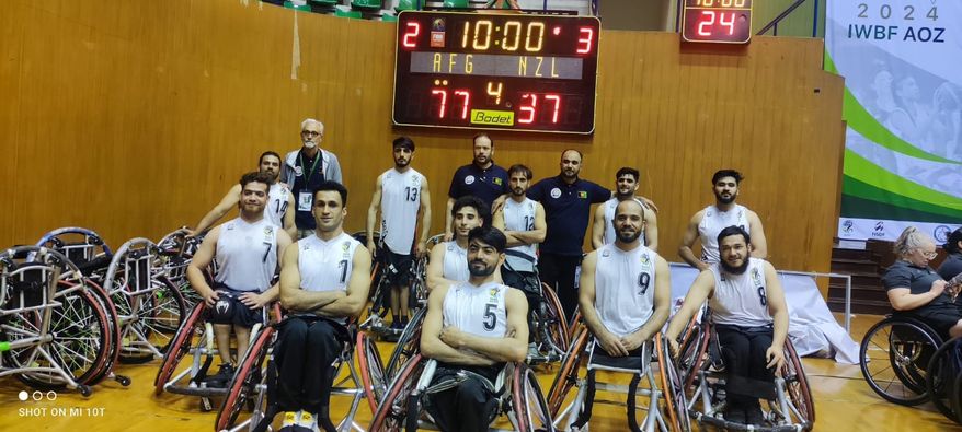 تیم ملی ویلچر بسکتبال کشور نیوزیلند را شکست داد