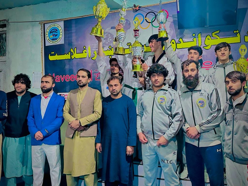 پکتیا؛ څمکنیو ولسوالۍ کې شاه محمود غزنوي لوبډلې د WTF تکواندو اتلولي وګټله