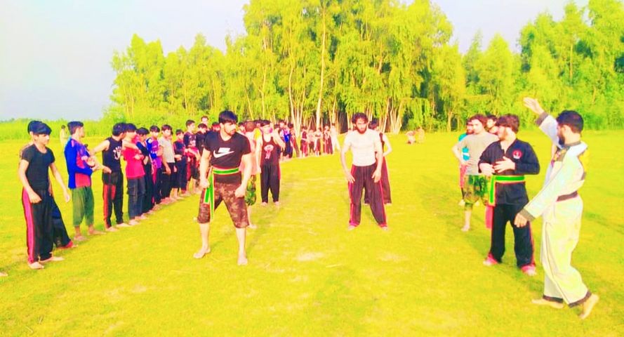 ننګرهار؛ بټي کوټ ولسوالۍ کې د ۴۰ تنو ورزشکارانو ترمنځ د کنفتوا سیالۍ ترسره شوې