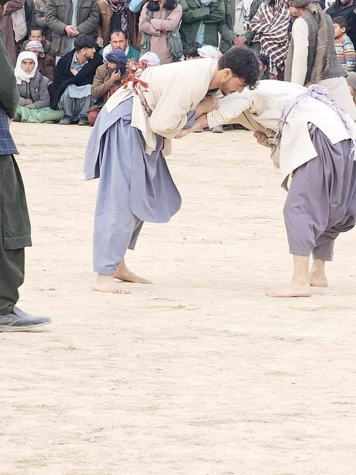 کندز؛ علي آباد ولسوالۍ کې د ۶۰ ورزشکارانو تر منځ د کورش سيالۍ تر سره شوې