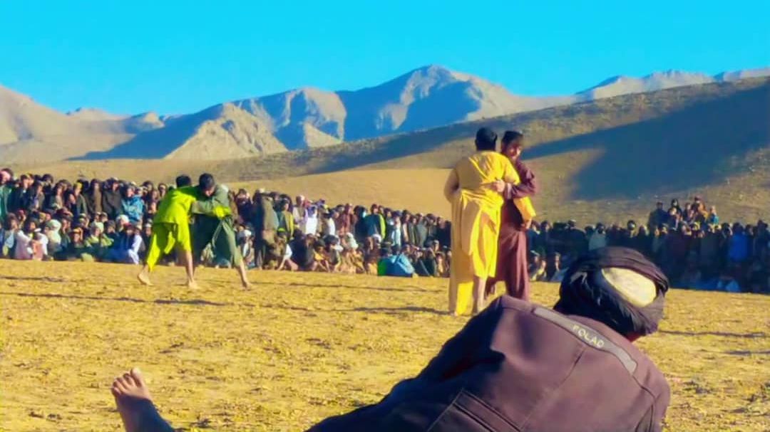 ارزګان؛ چوري ولسوالۍ کې د اتو لوبډلو ترمنځ د غېږ نیوونې سیالۍ ترسره شوې