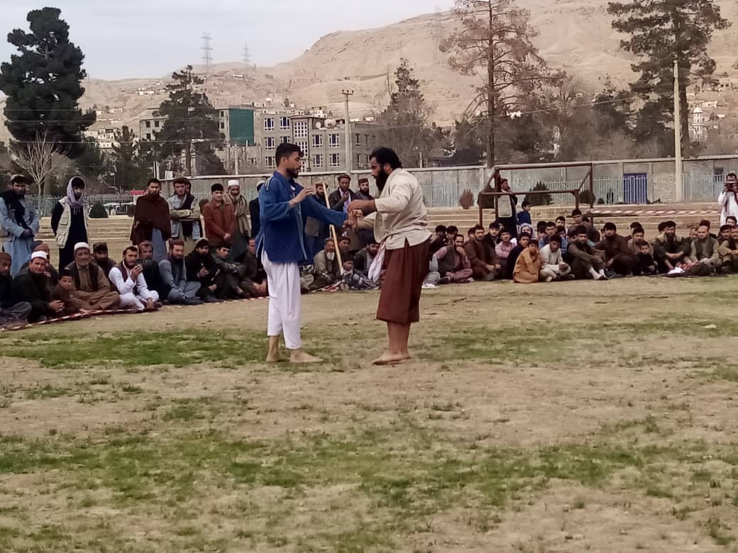بغلان؛ رقابتهای کورش با اشتراک بیش از ۵۰ کورشکار در شهر پلخمری برگزار شد