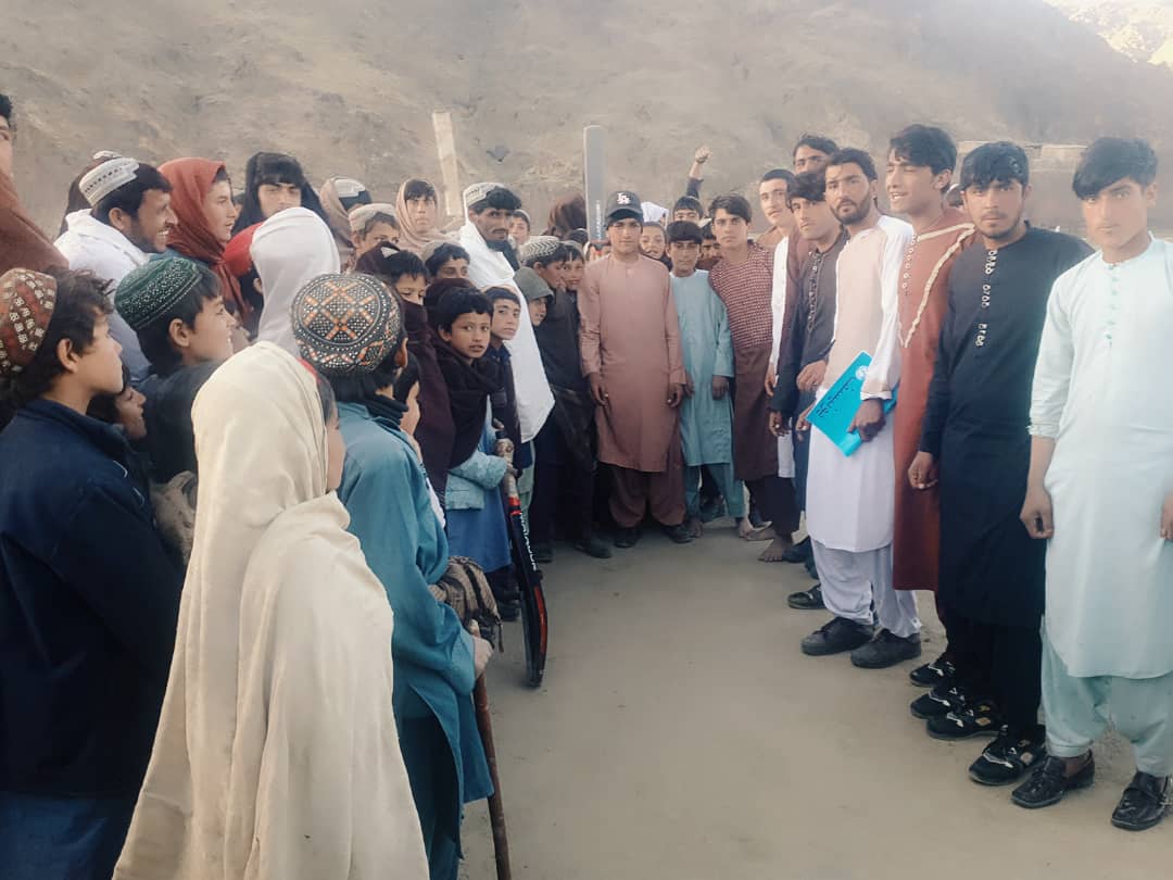 زابل؛ ارغنداب ولسوالۍ کې د اتو لوبډلو تر منځ د ټېپ بال کرکټ سيالۍ پيل شوې