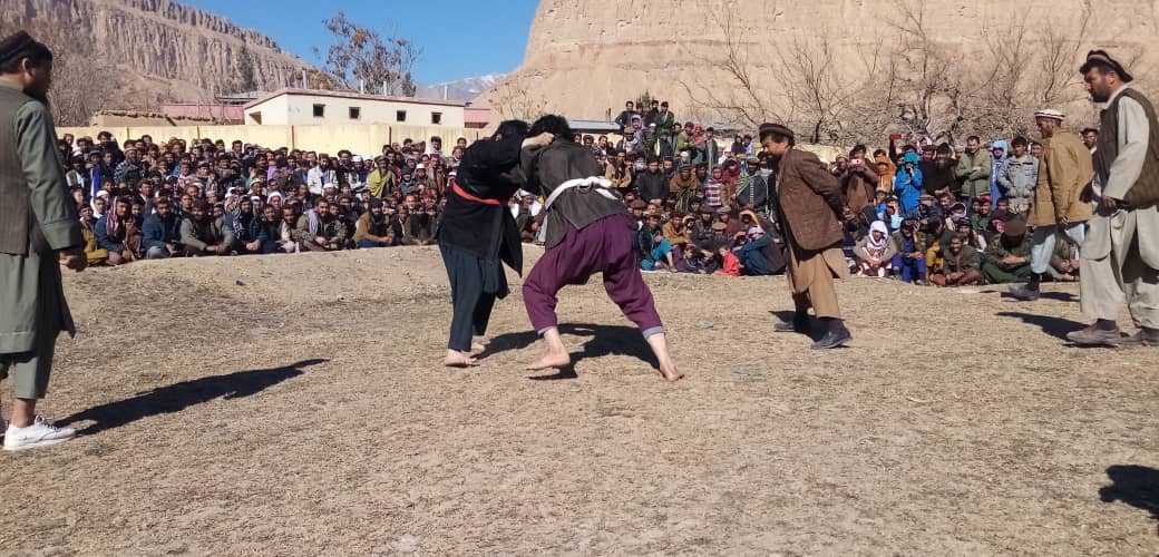 بغلان؛ رقابت‌های پهلوانی ولسوالی تاله و برفک با اشتراک ۴۰ پهلوان برگزار شد