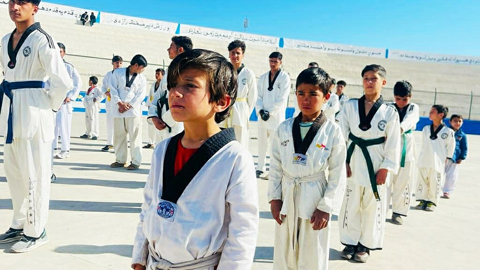 رقابت‌های تکواندو میان ورزشکاران هشت ولسوالی در ولایت ننگرهار برگزار شد