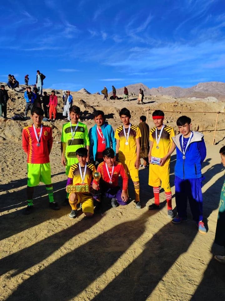 دایکندی ؛ رقابت‌های فوتبال تحت نام جام مبارزه با مواد مخدر در ولسوالی شهرستان به‌ پایان رسید