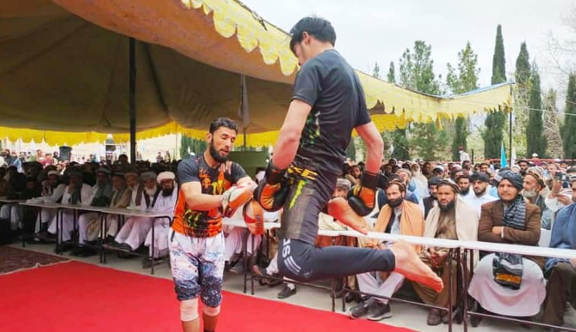 نمایشات ورزشی به مناسبت آغاز مکاتب در ننگرهار برگزار شد