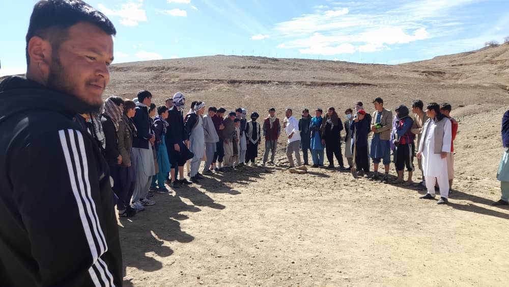 دایکندی؛مسابقات پرتاب سنگ میان ۲۸ تن در ولسوالی میرامور برگزار شد