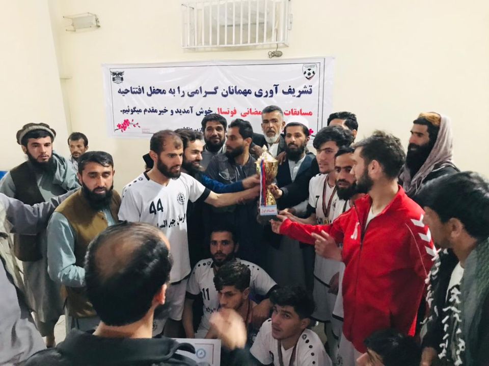 پروان؛ مسابقات رمضانی فوتسال با اشتراک ۱۲ تیم با قهرمانی تیم ارسلان جبل السراج به پایان رسید